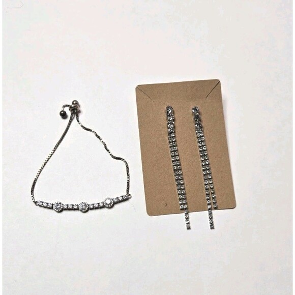 Jewelry Lot Rhinestone Diva Theme Clean Curated Bundle Free Gift - Picture 6 of 16